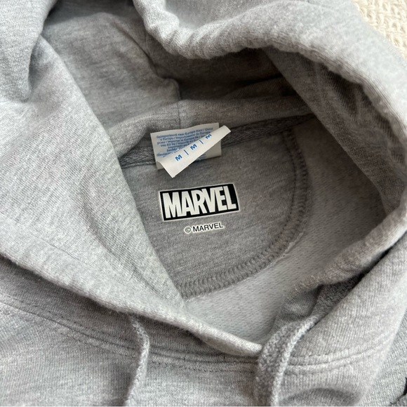 Marvel X-Men Rogue Graphic Sweatshirt Hoodie Grey Medium - Picture 6 of 9